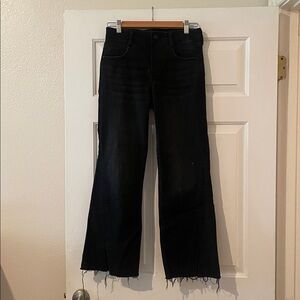 Liverpool Black Wide Leg Flare Jeans